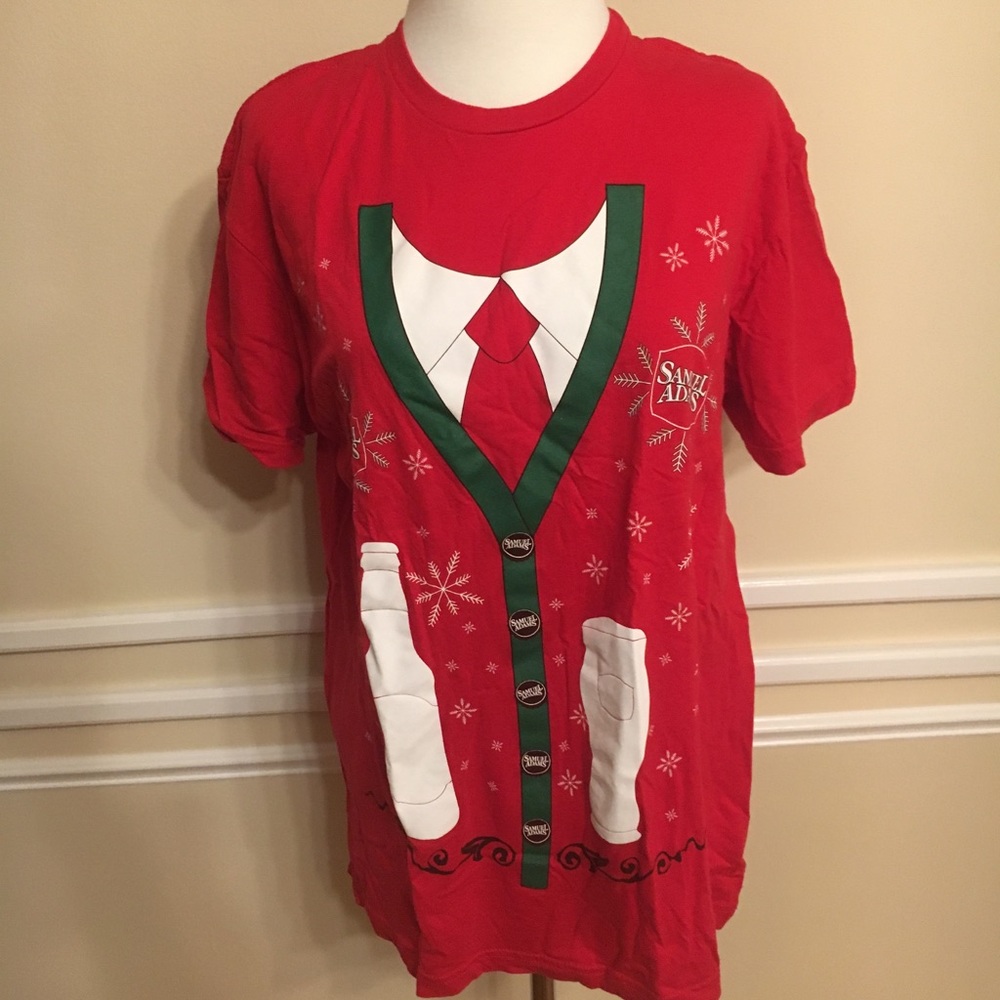 Samuel Adams Unisex Holiday Party T Shirt